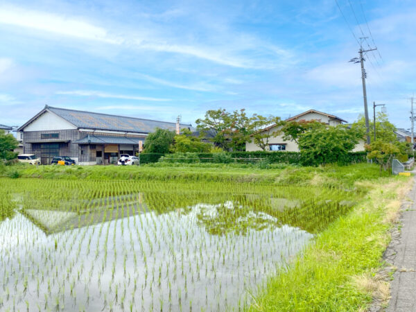 暮らしの見学会田園風景